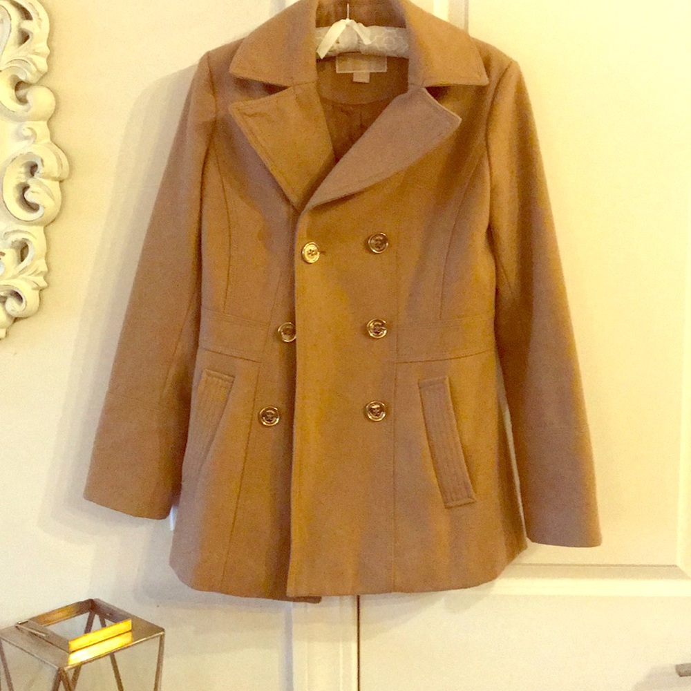 MICHAEL Michael Kors Brown Wool Coat